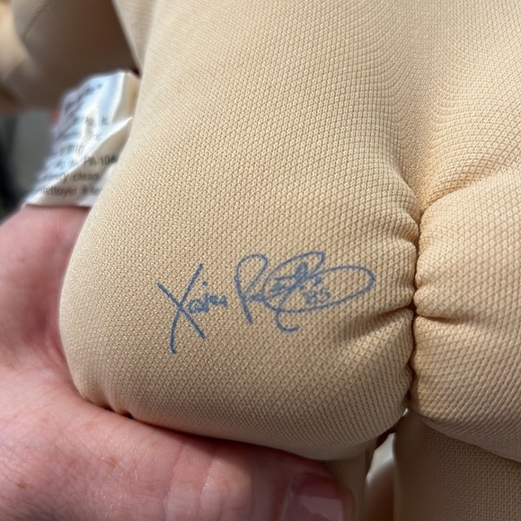 Vintage 1980’s Cabbage Patch Kids Tooth Orange Red Hair Blue Eyes Girl Doll ‘85 - Picture 8 of 8